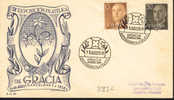 Espagne Espana 1958  Matasello Exposicion Filatelica  Gracia - Maschinenstempel (EMA)