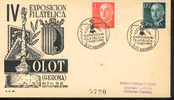 Espagne Espana 1959  Matasello Exposicion Filatelica  Olot - Franking Machines (EMA)