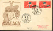 Espagne Espana 1961  Matasello Exposicion Filatelica  Malaga - Covers & Documents