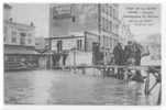 75 )FL) PARIS ) Crue De La Seine Janvier 1910; Grenelle, Déménagement Des Habitants Dans La Rue Violet, ANIMEE, - Distretto: 15