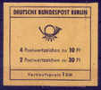 Berlin   Markenheftchen  6 A   **  Postfrisch (Berlin - MH 01) - Booklets