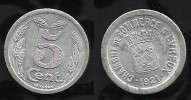 NECESSITE :  EVREUX . 5 Cts . 1921 . - Monetary / Of Necessity