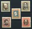 Révolutoinnaires Socialistes  MAGYAR  ++Yv.  240/244** Cote 18  €   (Michel 261/365**)  POSTFRICH - Nuevos