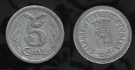 NECESSITE :  EVREUX . 5 Cts . 1921 . - Monedas / De Necesidad