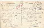 Maroc Morocco Marruecos Poste Aux Armées 417 Sur Carte En FM. 21 1 1926 Lettre Carta Sobre Enveloppe Brief Fez Fès - Brieven En Documenten