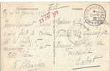 Maroc Morocco Marruecos Poste Aux Armées 417 Sur Carte En FM. 21 1 1926 Lettre Carta Sobre Enveloppe Brief Fez Fès - Covers & Documents