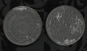 NECESSITE : REGION PROVENCALE . 5 Cts . 1918 . - Monetari / Di Necessità