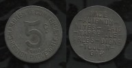 NECESSITE : REGION PROVENCALE . 5 Cts . 1918 . - Monétaires / De Nécessité