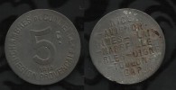 NECESSITE : REGION PROVENCALE . 5 Cts . 1918 . - Monétaires / De Nécessité