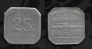 NECESSITE : PARIS. TRANSPORT . 25 Cts . 1921 . - Monedas / De Necesidad