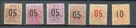 GUI 126 - YT 55 à 58/60-61 * - Unused Stamps