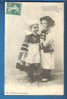 CHANSON BOTREL COUPLE  ENFANTS BRETONS EN COSTUME  "ne Ris Point Petite Marie..." - Costumes