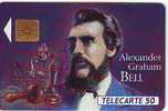 GRAHAM BELL 50U SO3 11.92 2 LETTRES + 5 CHIFFRES A 2C5692 ETAT COURANT - 1992