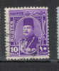 228 OB  EGYPTE  "roi Farouk" - Altri & Non Classificati