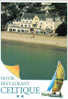 Carte Postale 29.  Fouesnant  Hotel-Restrant Celtique  Plage Du Cap Coz Trés Beau Plan - Guerlesquin