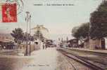 VOIRON  LA GARE  1907 - Voiron