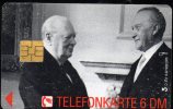 TK O 318/1992 Bundes-Kanzler Dr. Adenauer 1876 Bis 1967 O 12€ Mit Bundes-Präsident Set 25.Todestag Tele-cards Of Germany - Autres - Europe