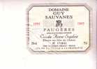 DOMAINE   GUY  SAUVANES  -  FAUGERES  -  1995 - Vin De Pays D'Oc