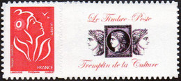 France Personnalisé N° 3802 Ab ** Marianne De Lamouche Timbre Autoadhésif - Légende Phil@poste TVP. Logo Privé - Neufs