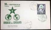Esperanto,Yugoslavia,Zagreb,Croatia,Congress,Event Stamp And Seal,FDC,Letter - Esperanto