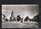 89 QUARRE LES TOMBES Place De L'Eglise, Monument Aux Morts, Ed CIM 7, CPSM 9x14, 195? - Quarre Les Tombes