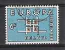 Belgie OCB 1261 (0) - 1963