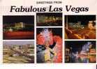 GREETINGS  FROM  -  GLAMOROUS - GLITTERING  LAS  VEGAS  -  6 Vues - Las Vegas