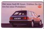 SPECIALITY !!!  AUDI  ( Germany Rare Card Without Chip - K Serie ) Car Automobile Cars Auto Automobiles Voitures Autos - K-Reeksen : Reeks Klanten