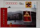 Xiangxi River Landscape,China 2004 Jiuguijiu Distilled Spirit Liquor Company Advertising Postal Stationery Card - Vinos Y Alcoholes