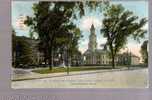 Court Square Showing Monument And First Christ Church, Springfield, Massachusetts 1908 - Springfield