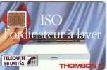 ISO THOMSON 50U SC3 OR SUR NOIR 01.89 ETAT COURANT - 1989