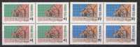 Roemenie Y/T 2533 / 2534 (**) In Blok Van 4. - Unused Stamps
