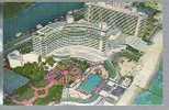 Jolie CP Etats Unis Amérique Floride Miami Beach Fontainebleau Hôtel - - Miami Beach