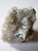 FLUORINE BLEUE SUR QUARTZ ENFUME MARSANGES 43 FRANCE - Mineralien