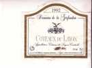 COTEAUX DU LAYON - Domaine De La Gerfaudrie  - 1992 - Weisswein