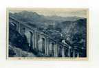 - FRANCE 65 . LOURDES . LE GRAND VIADUC DU FUNICULAIRE ET LA VALLEE D´ARGELES . - Funicular Railway