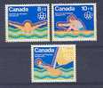 CANADA 0556/58 Jeux Olympiques Montréal 1976 - Unused Stamps