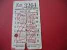 ANCIEN TICKET DE BUS LONDON TRANSPORT BUSES AVAILLABLE TO POINT INDICATED BY THE PUNCH-HOLE AND MUST BE SHOWN ON DEMAND- - Europe