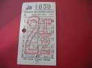 ANCIEN TICKET DE BUS LONDON TRANSPORT BUSES AVAILLABLE TO POINT INDICATED BY THE PUNCH-HOLE AND MUST BE SHOWN ON DEMAND- - Europa