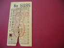 ANCIEN TICKET DE BUS LONDON TRANSPORT BUSES AVAILLABLE TO POINT INDICATED BY THE PUNCH-HOLE AND MUST BE SHOWN ON DEMAND- - Europe