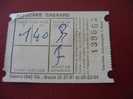 ANCIEN TICKET DE BUS AUTOCARS GAGNARD FAYENCE VAR TEL GRASSE A.M. 06 + PUBLICITE AU  VERSO SUPERDROG CANNES - Europa