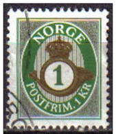 Noruega 2001 Scott 1283 Sello º Post Horn Cuerno Tipo 1893 Michel 1380 Yvert 1329 Norway Stamps Timbre Norvège Briefmark - Used Stamps