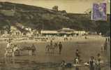 Carteret. Manche 50. Ebats Sur La Plage à Marée Basse. Attelages D´Anes. - Carteret