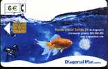 SPAIN PHONECARD DIAGONAL MAR - GOLDEN FISH - Commemorative Advertisment