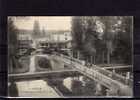 89 LAROCHE MIGENNES Canal, Passerelle, Gare PLM, Animée, Ed Lenoble 1, 1905 - Migennes