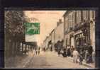89 LAROCHE MIGENNES Rue Du Canal, Très Animée, Commerce, Fontain?, Ed Guillot, 1913 *** ETAT *** - Migennes