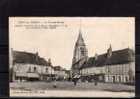 89 PONT SUR YONNE Place Du Marché, Animée, Ed Poulain Rocher, 1919 - Pont Sur Yonne