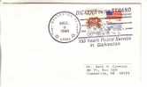 USA Special Cancel Cover 1985 - 150 Years Postal Service In Galveston - Event Covers