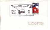 USA Special Cancel Cover 1986 - Texas Sesquicentennial  Festival - Oakwood - Event Covers