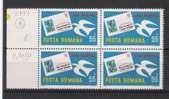 Roemenie Y/T 2893 (**) In Blok Van 4. - Unused Stamps